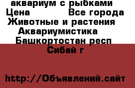 аквариум с рыбками › Цена ­ 1 000 - Все города Животные и растения » Аквариумистика   . Башкортостан респ.,Сибай г.